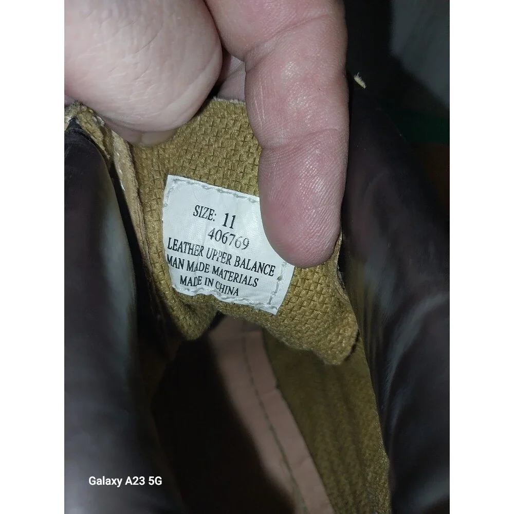 Chinook Work Boots Size 11 Leather